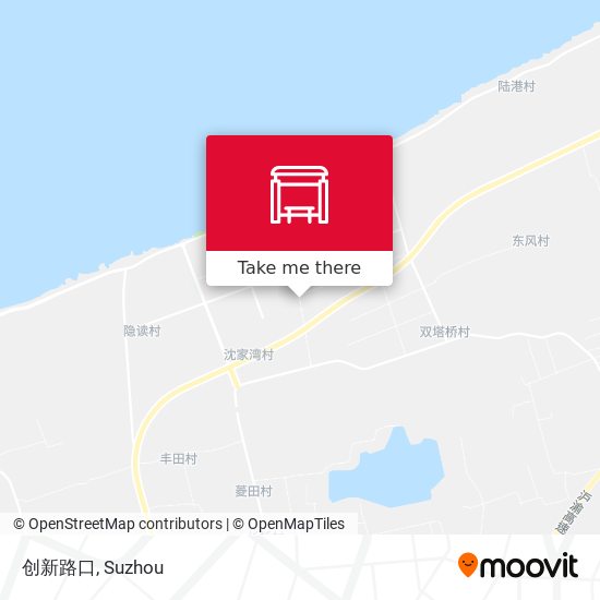 创新路口 map
