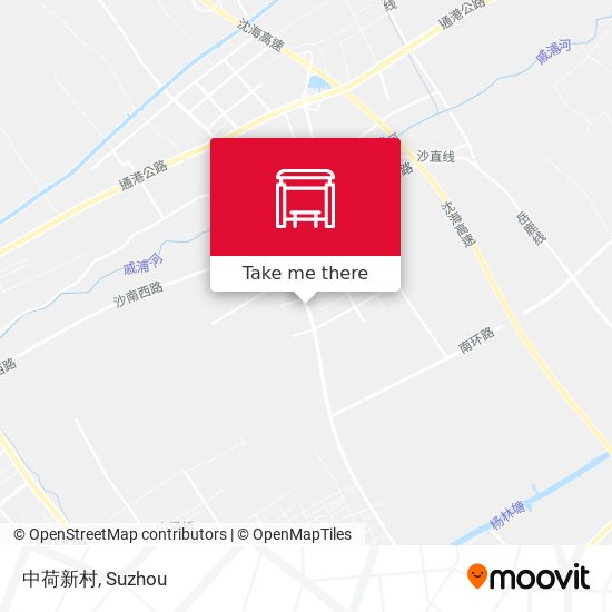 中荷新村 map