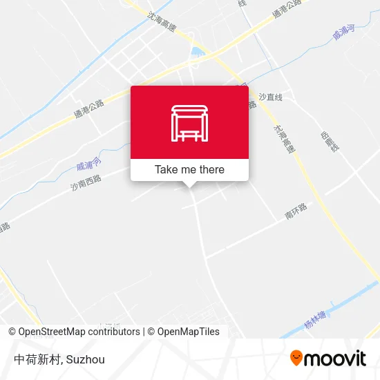 中荷新村 map