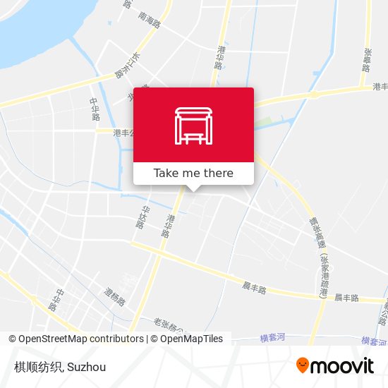 棋顺纺织 map