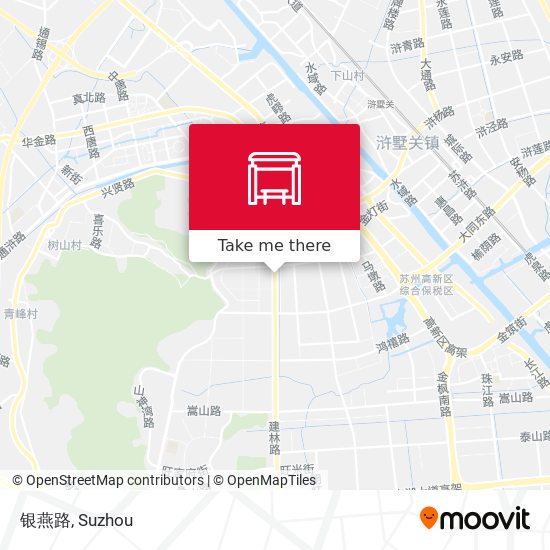 银燕路 map
