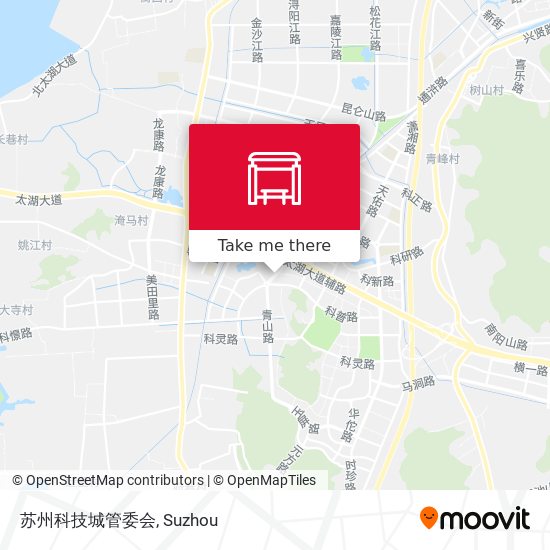 苏州科技城管委会 map