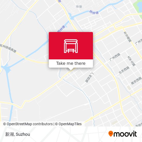 新湖 map