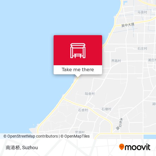 南港桥 map