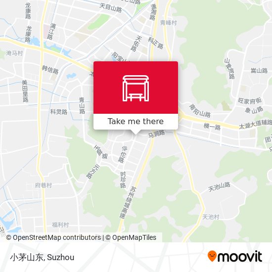 小茅山东 map
