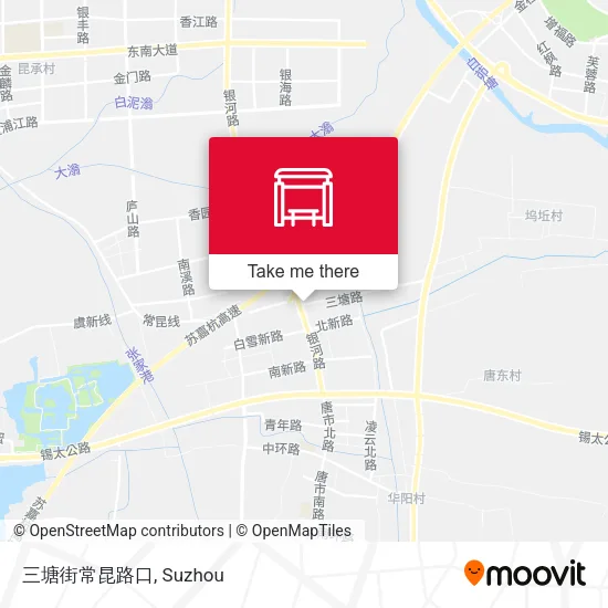 三塘街常昆路口 map