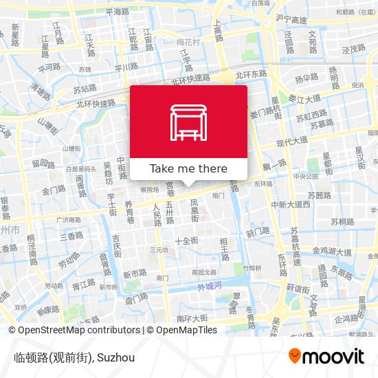 临顿路(观前街) map