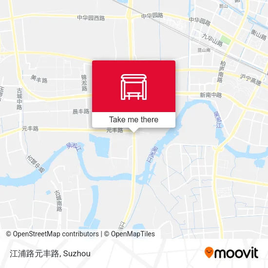 江浦路元丰路 map