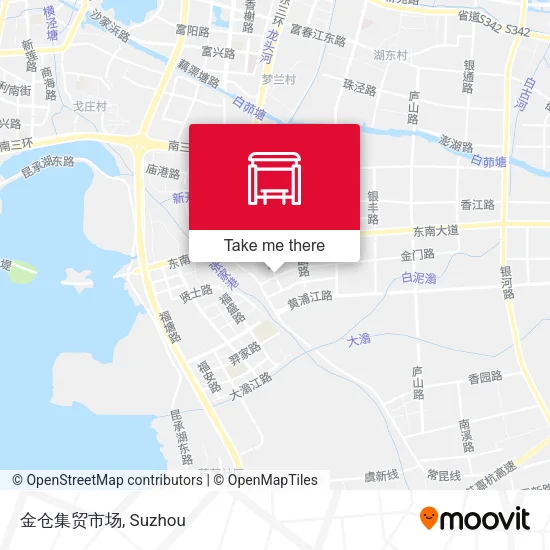 金仓集贸市场 map