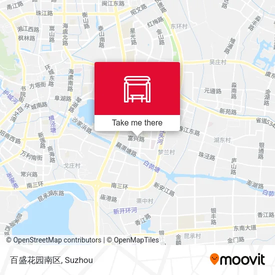 百盛花园南区 map