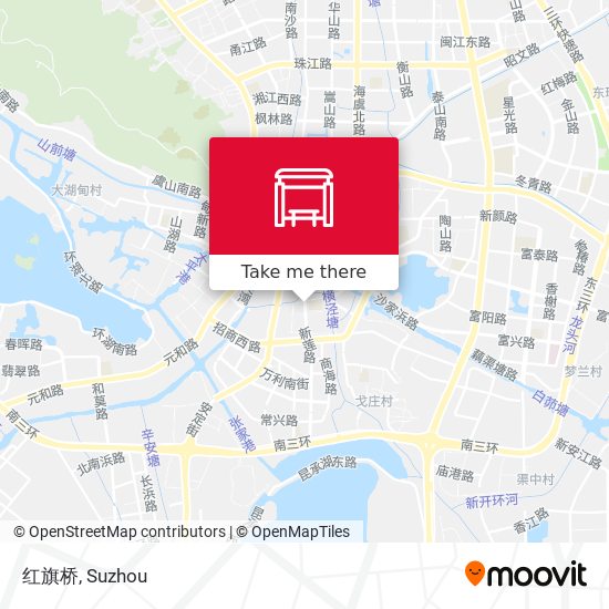 红旗桥 map