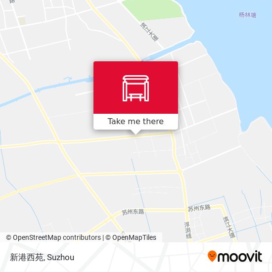 新港西苑 map