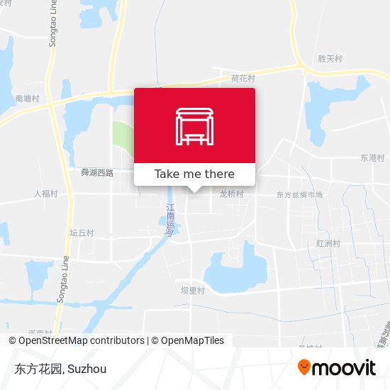 东方花园 map