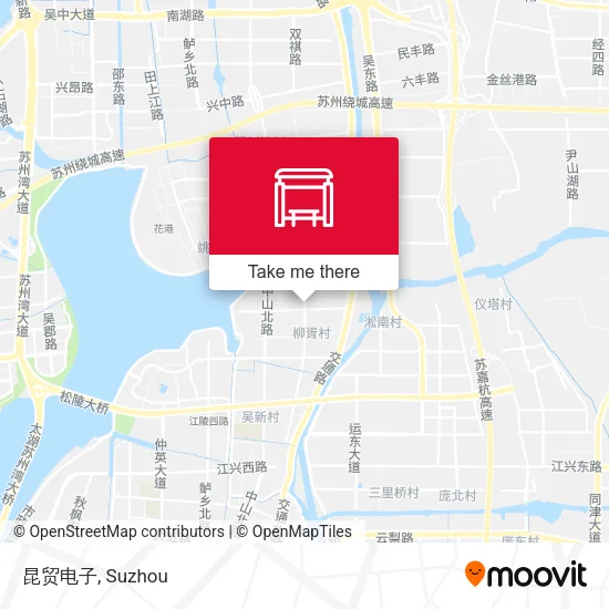 昆贸电子 map