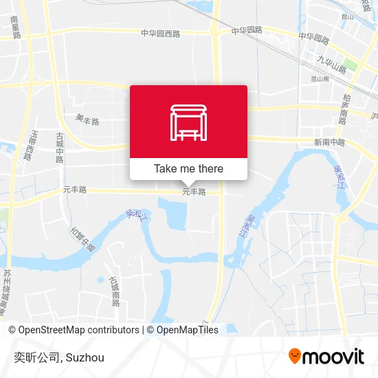 奕昕公司 map
