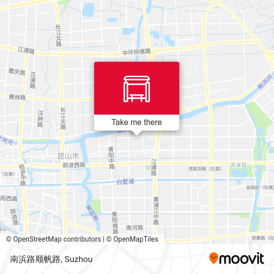 南浜路顺帆路 map