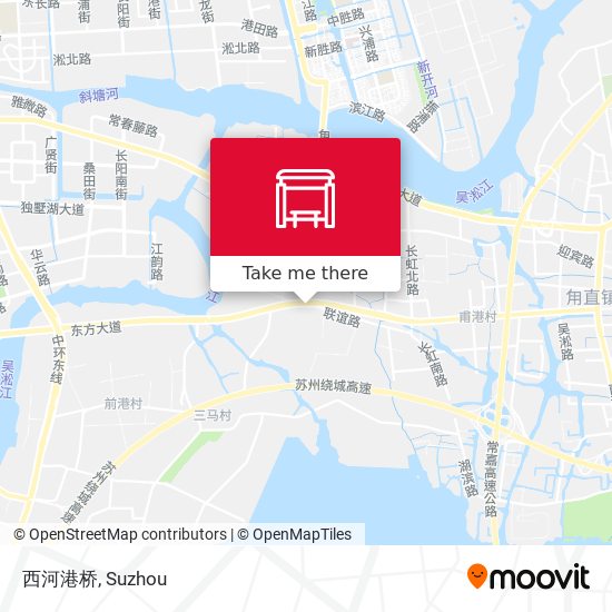 西河港桥 map