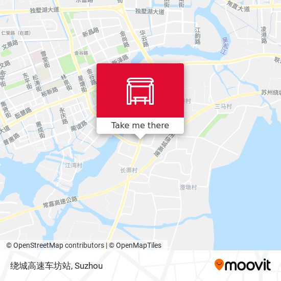 绕城高速车坊站 map