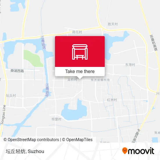 坛丘轻纺 map