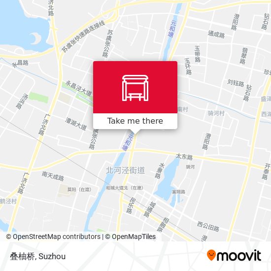 叠柚桥 map