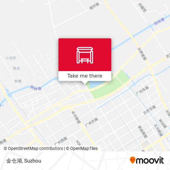 金仓湖 map