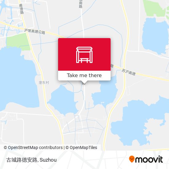 古城路德安路 map