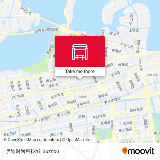 启迪时尚科技城 map