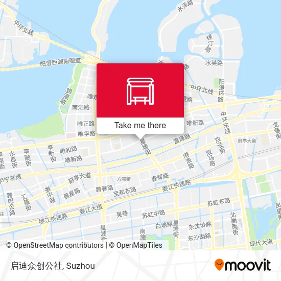 启迪众创公社 map