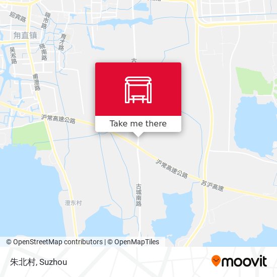 朱北村 map