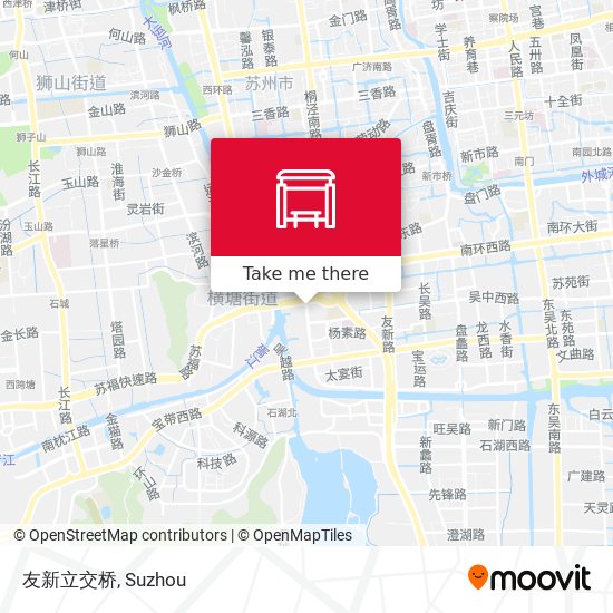 友新立交桥 map
