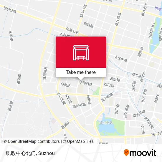职教中心北门 map