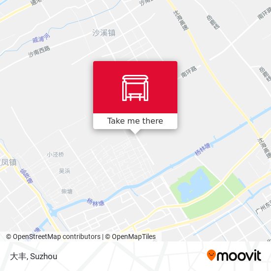 大丰 map