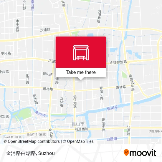 金浦路白塘路 map