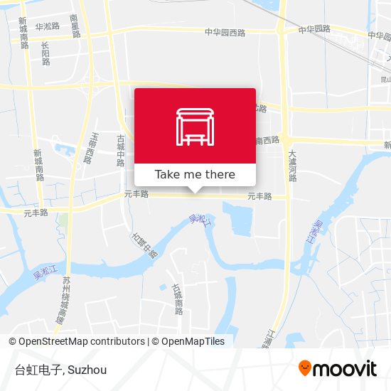 台虹电子 map