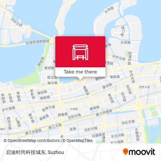 启迪时尚科技城东 map
