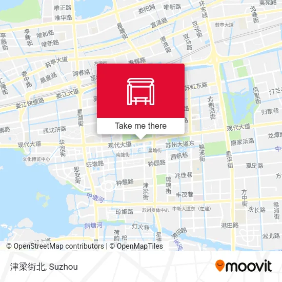 津梁街北 map