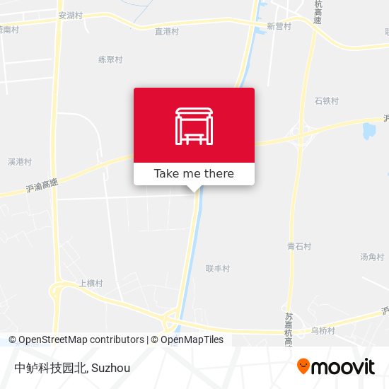 中鲈科技园北 map