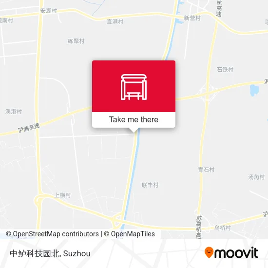 中鲈科技园北 map