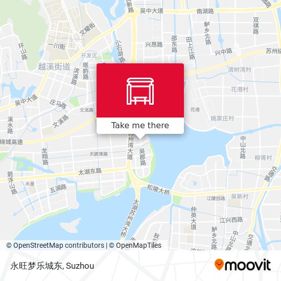 永旺梦乐城东 map