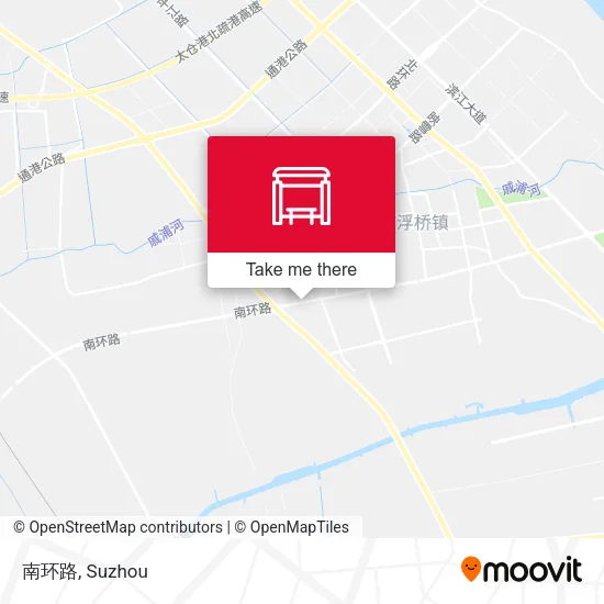 南环路 map