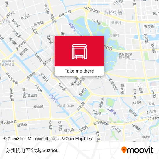苏州机电五金城 map
