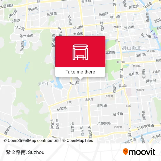 紫金路南 map