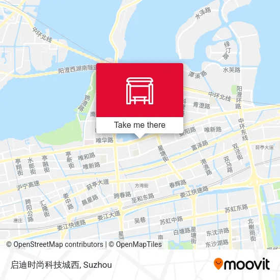 启迪时尚科技城西 map