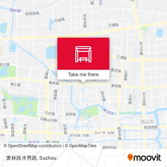 萧林路水秀路 map