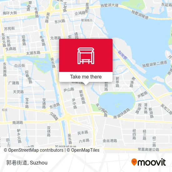 郭巷街道 map