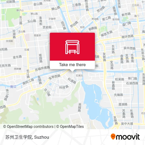 苏州卫生学院 map