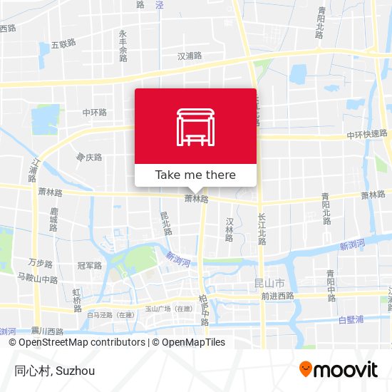 同心村 map