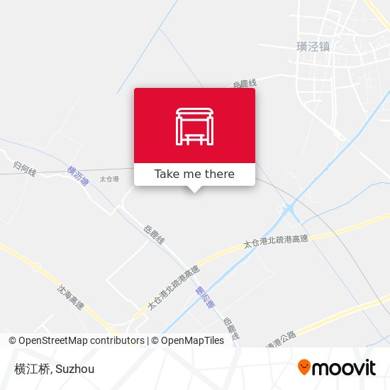 横江桥 map