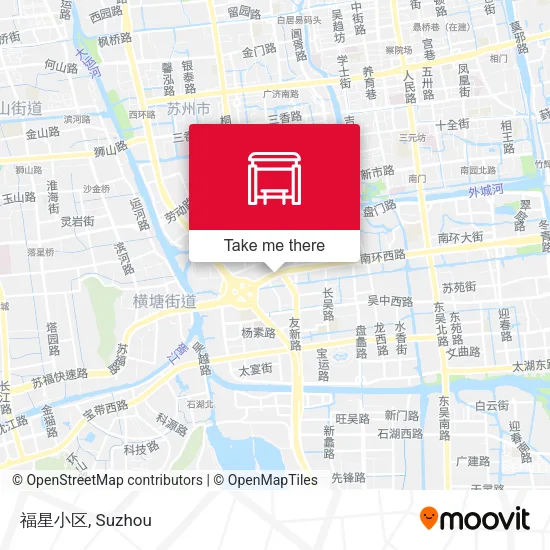 福星小区 map
