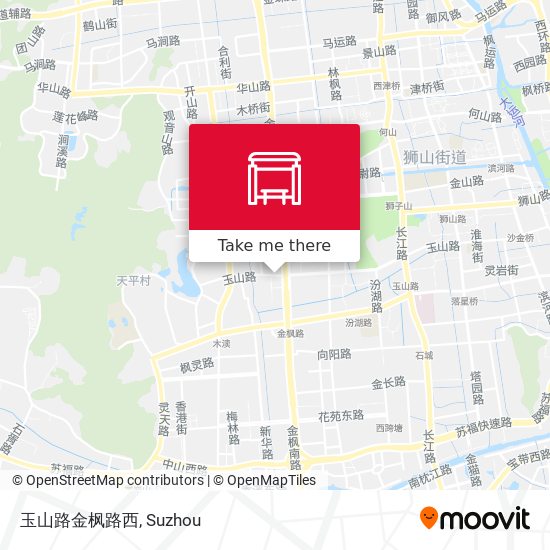 玉山路金枫路西 map